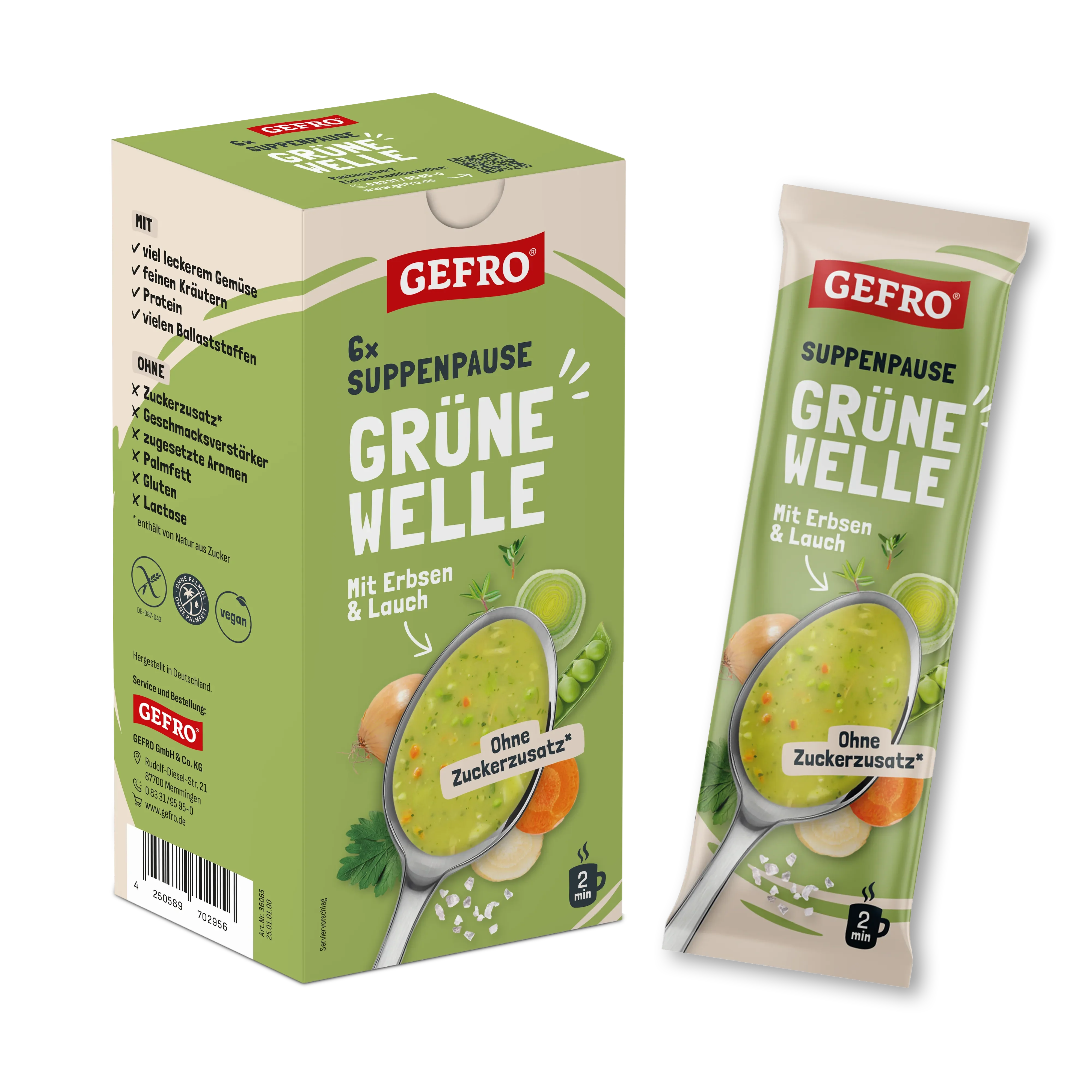 Suppenpause Grüne Welle - Gemüsesuppe To Go