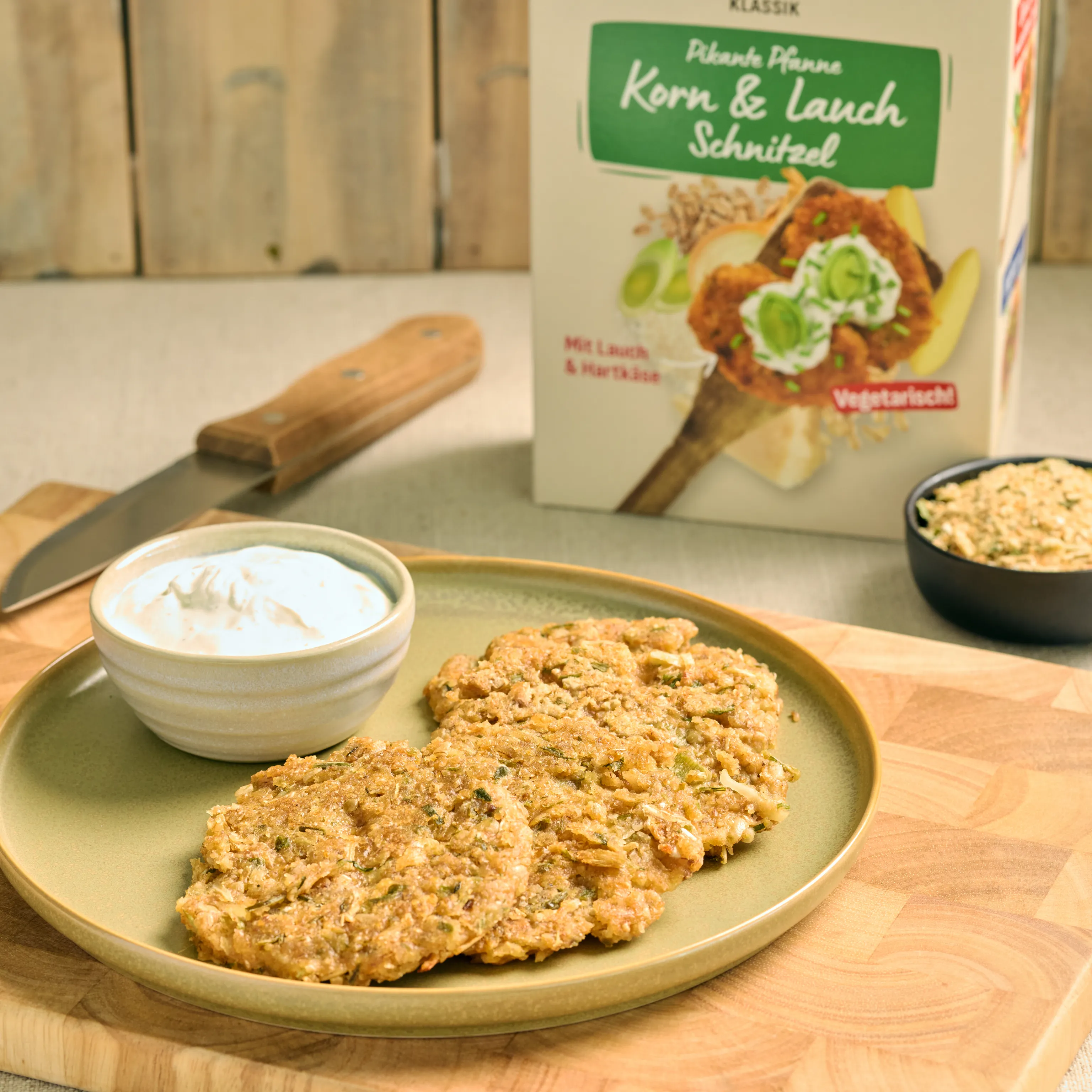 Pikante Pfanne Korn & Lauch Schnitzel - Image 7