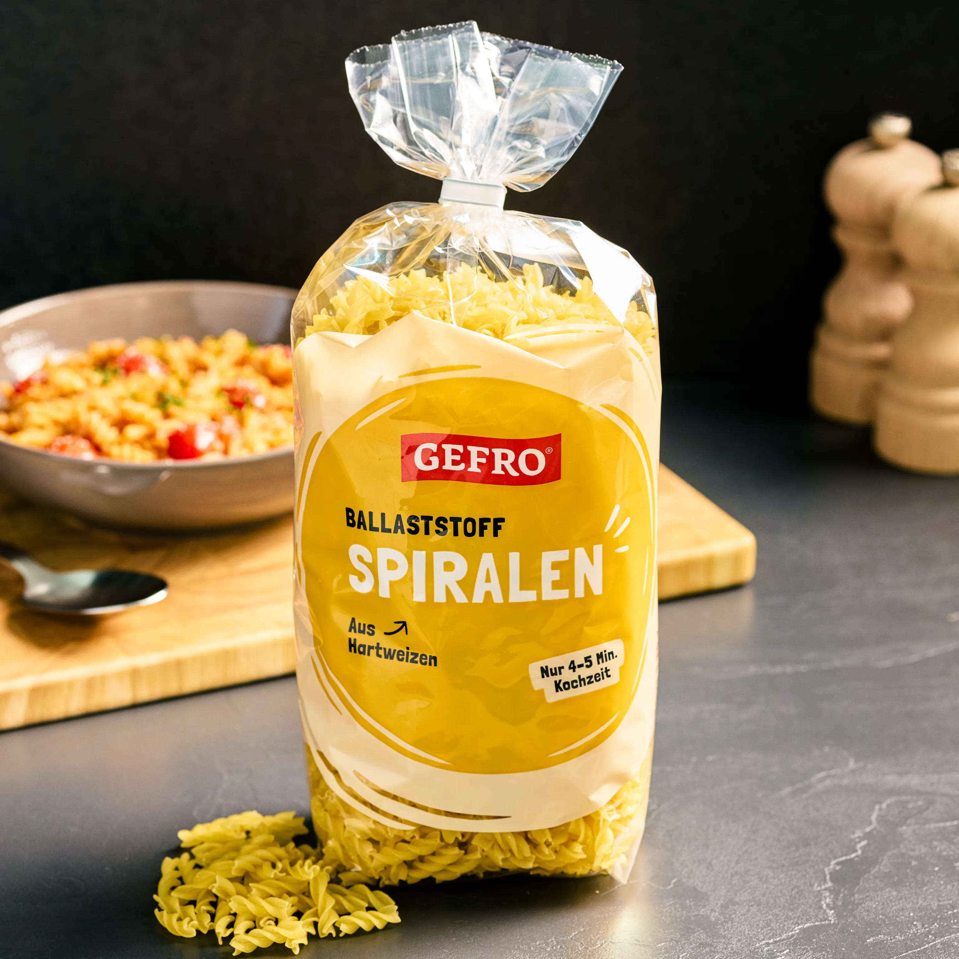 Ballaststoff Spiralen aus Hartweizen mit Inulin - Image 6