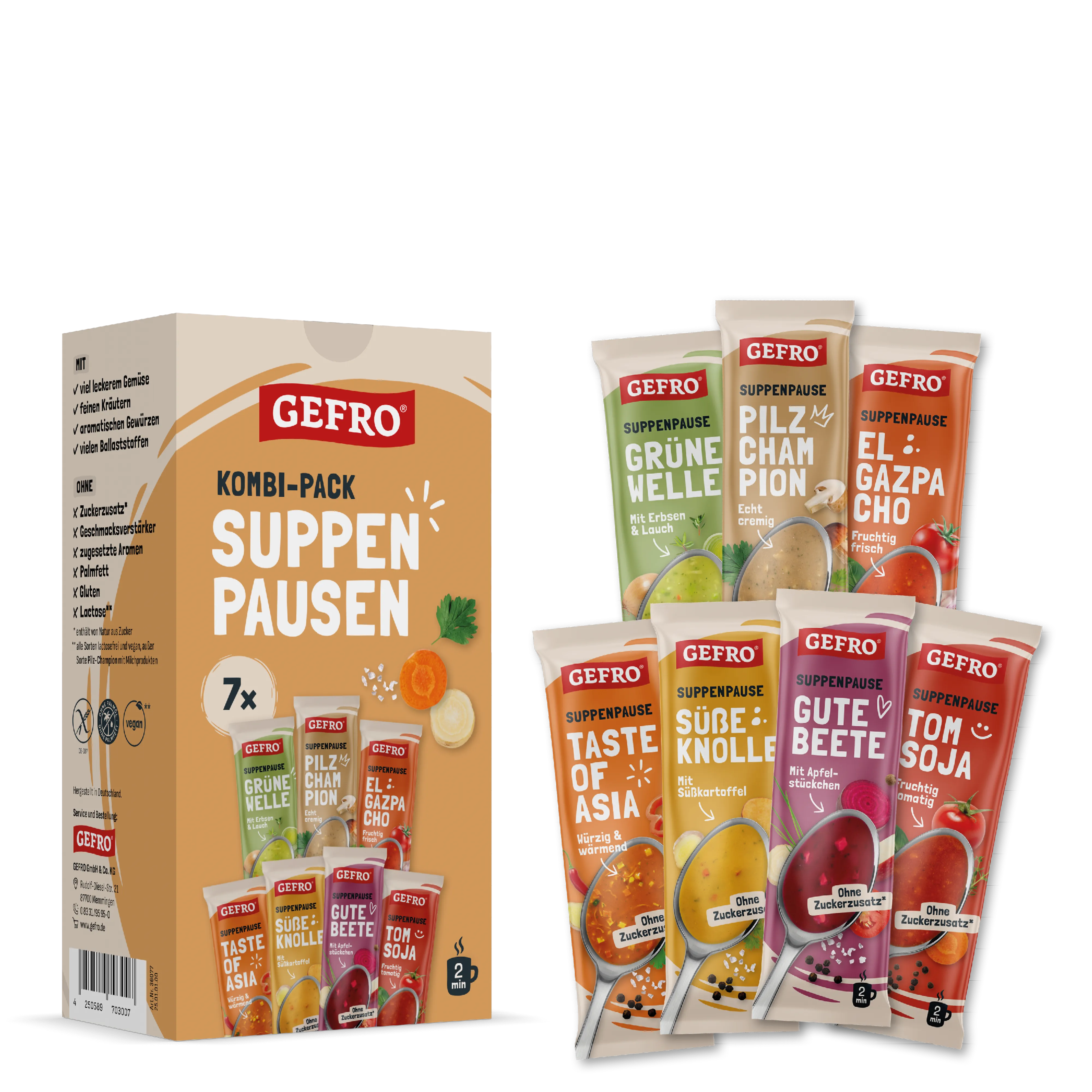 Suppenpausen Kombi-Pack Suppen To Go