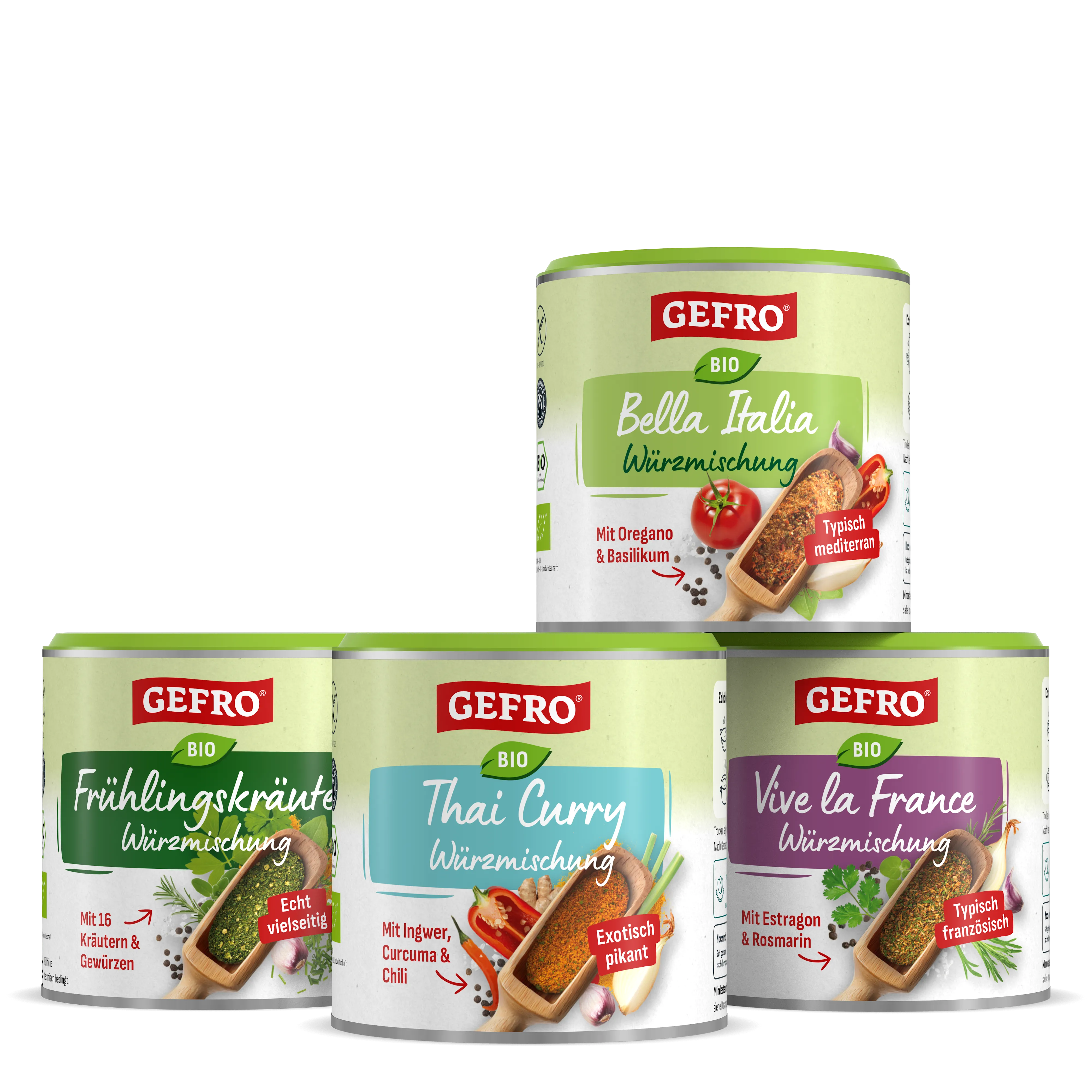 Bio Würzgenuss 4er Set